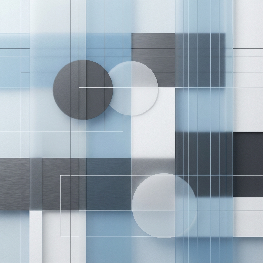 Clean Abstract Communication Illustration